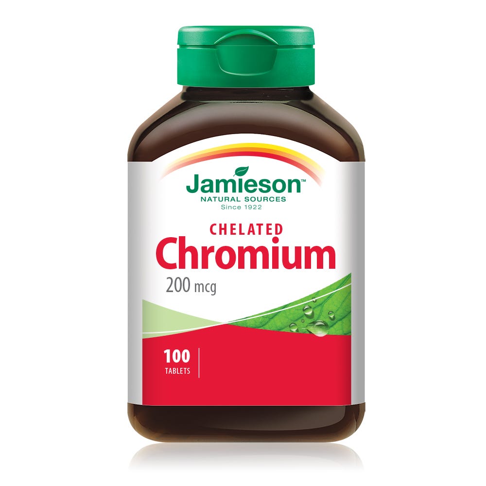 JamiesonChromium Chelat 100 Tbl 200Mg