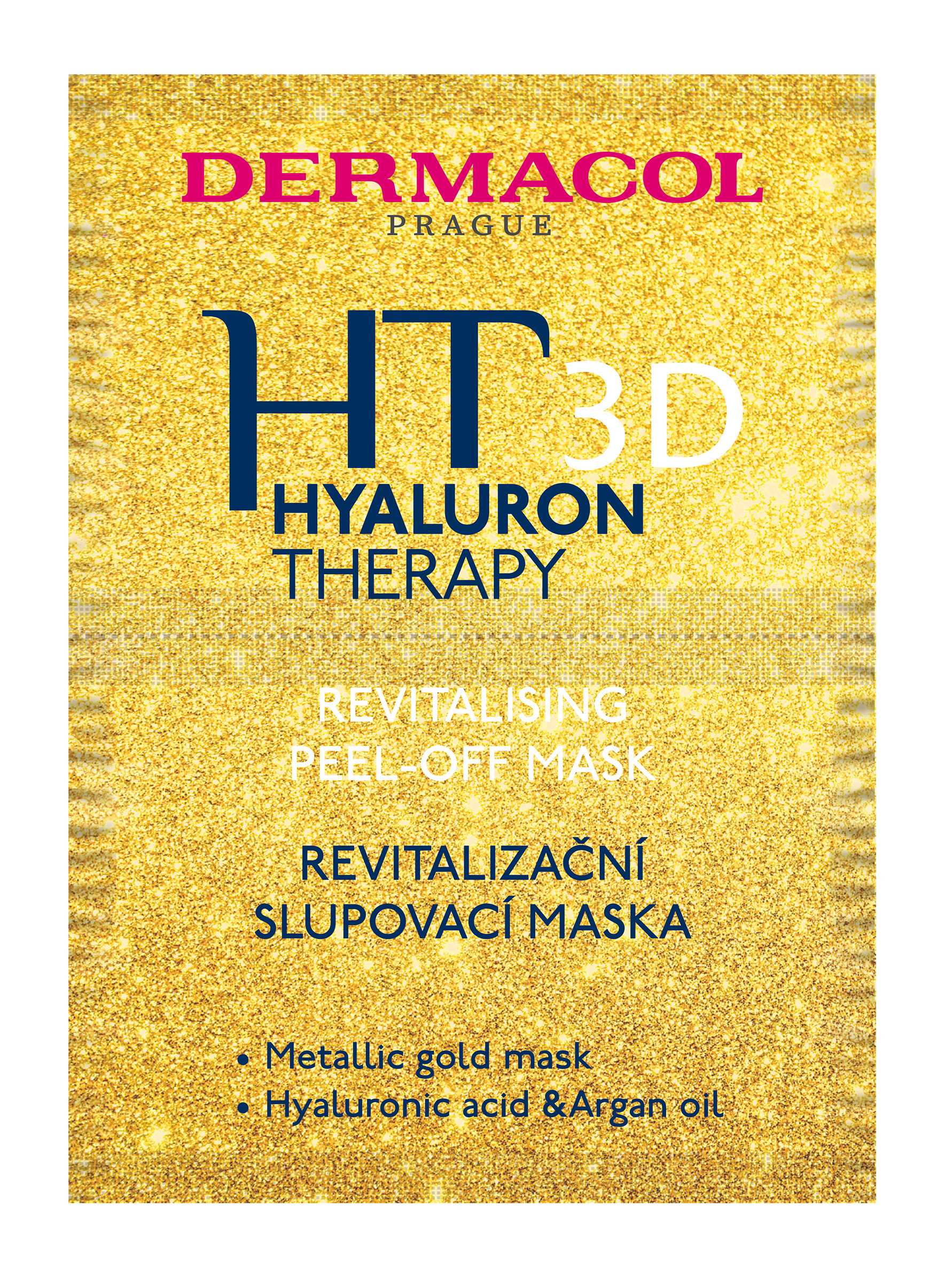DermacolHyaluron Therapy 3D revitalizačná zlupovacia maska