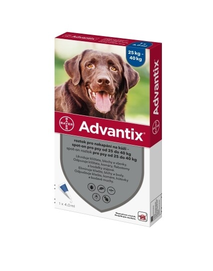 Advantix Spot-on pre psy nad 25 kg