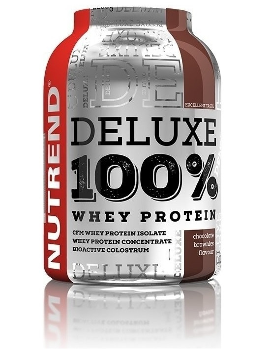 Nutrend DELUXE 100 percent WHEY - chocolate brownies