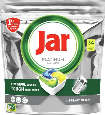 Jar Tablety 34ks Platinum Yellow