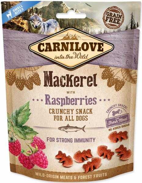 Carnilove Dog Crunchy Snack Mackerel, Raspber And Fresh Meat 200g