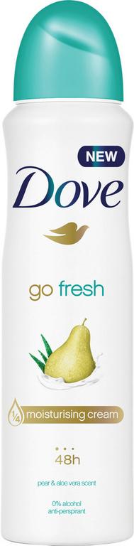 Dove spray Pear and Aloe vera