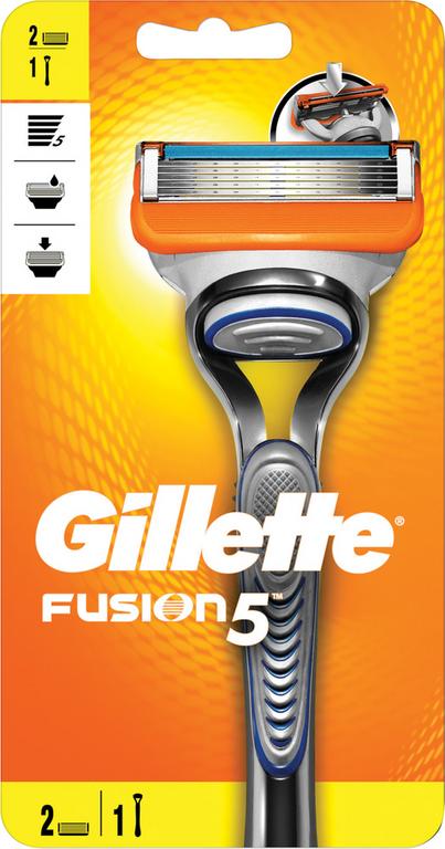 Gillette Fusion Strojček  2 hlavice