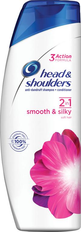 HeadShoulders šampón 2v1 SmoothSilky