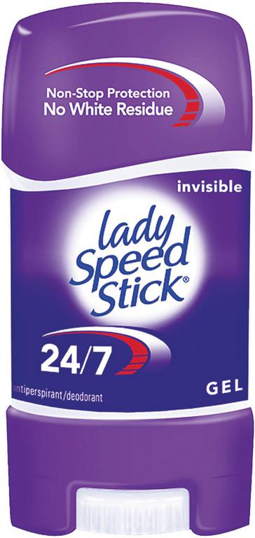 Lady Speed Stick 247 gel AP Invisible