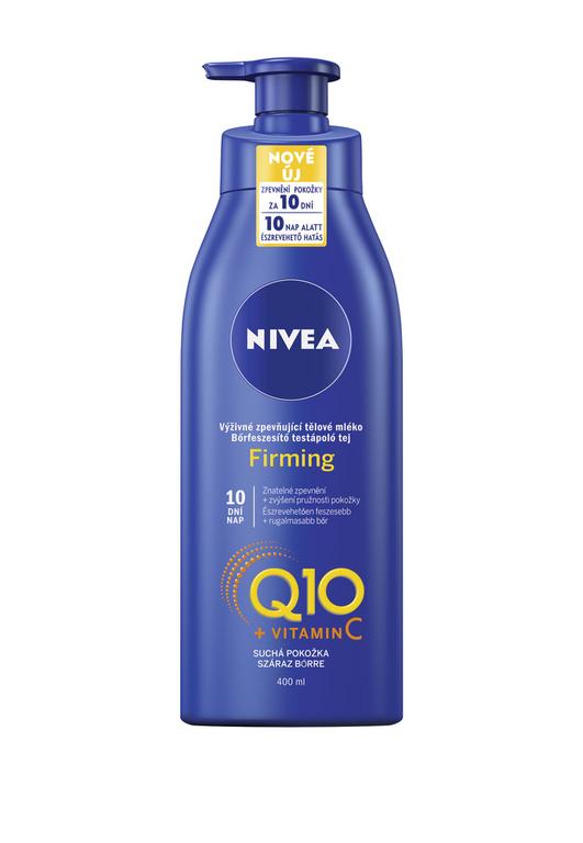 NIVEA Výživné spevňujúce telové mlieko Q10  vitamín C