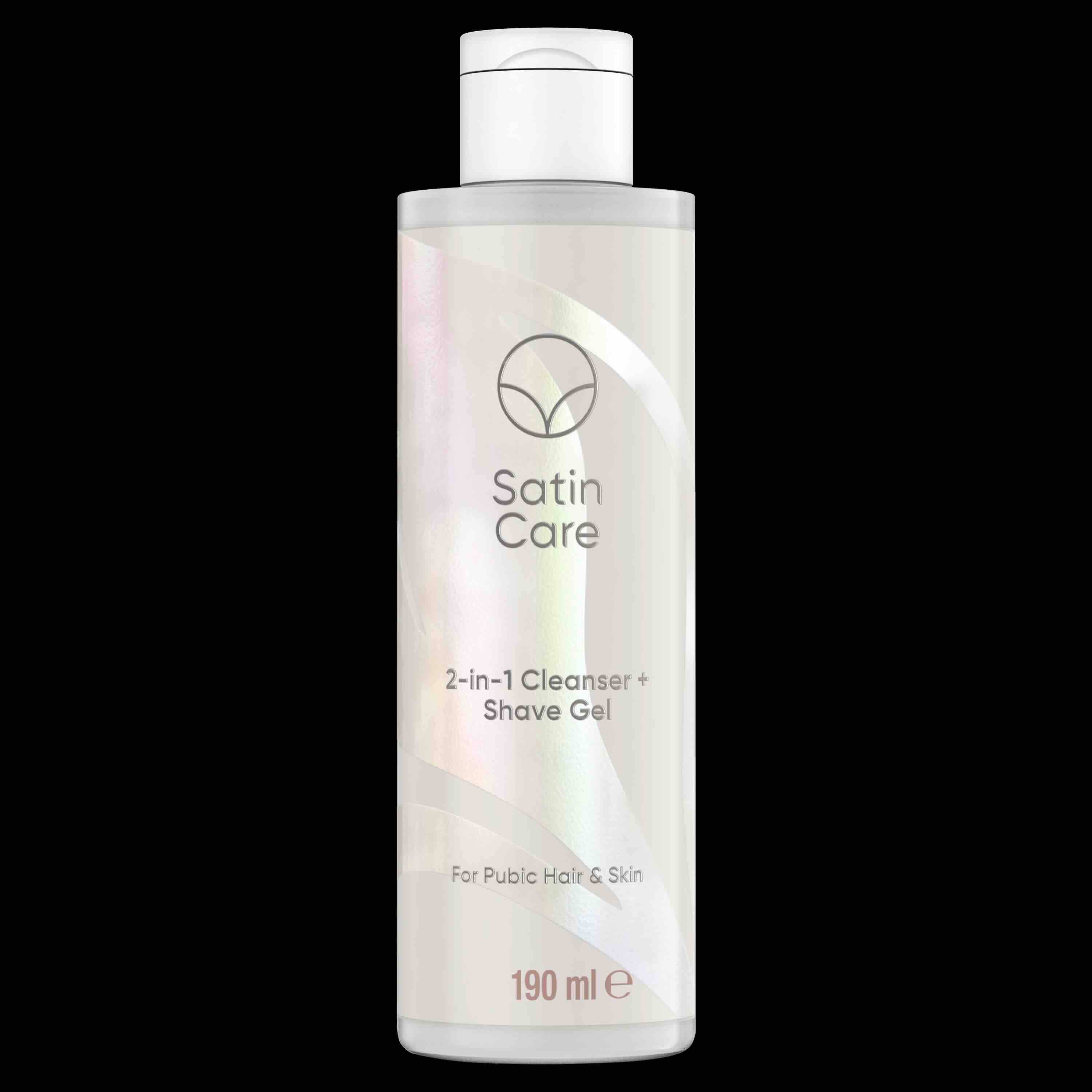 Satin Care 2in1 Cleanser  Shave gel 190ml