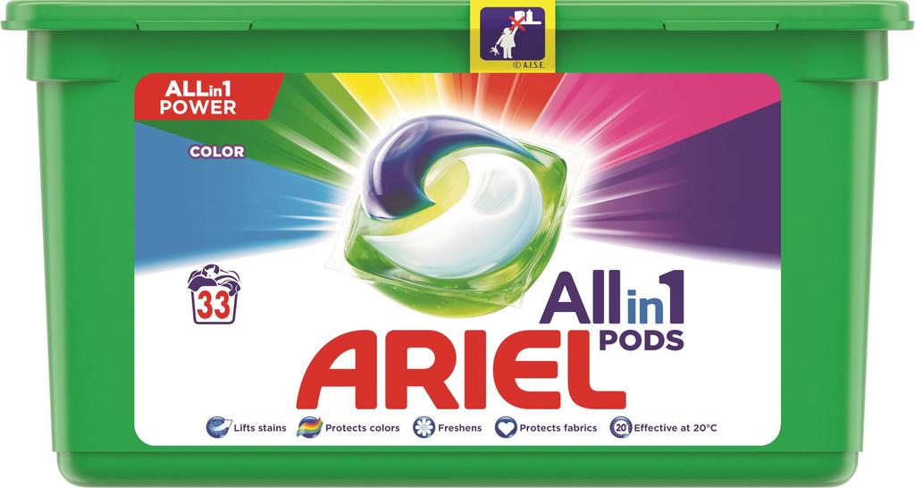 Ariel pracie kapsuly All in 1 Power Color