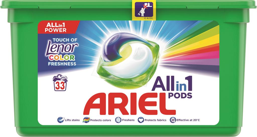 Ariel pracie kapsuly All in 1 Power Touch Of Lenor