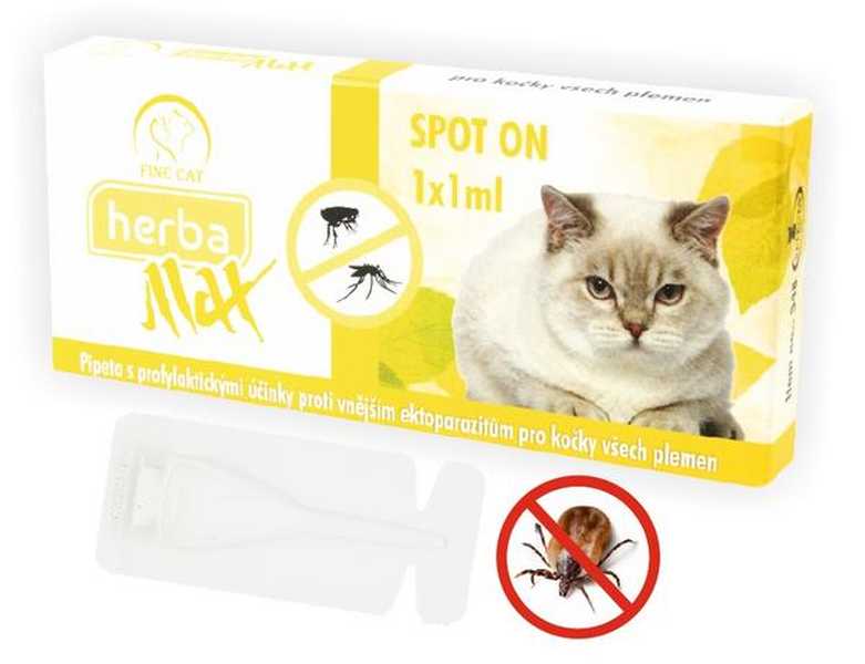 Herbaline Spot-On Antip Citrus Mačka 1x1ml