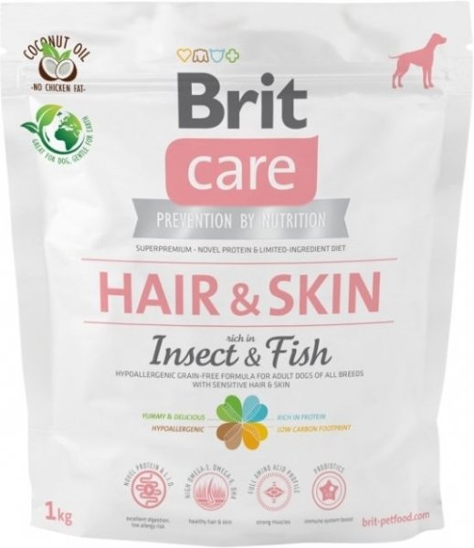 Brit Care Dog Hair  Skin InsectFish 1kg