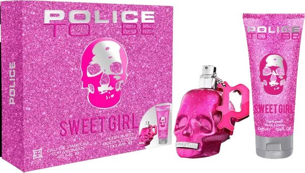 POLICE TO BE SWEET GIRL parfumovaná voda 40ML  telové mlieko 100ML