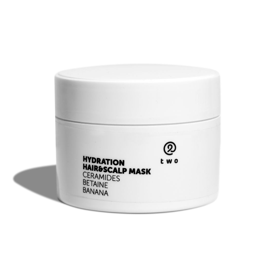 TWO HYDRATION HAIRSCALP MASK CERAMIDES BETAINE BANANA COCOA BUTTER