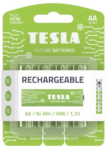 TESLA baterie AA RECHARGEABLE 4ks (HR6)