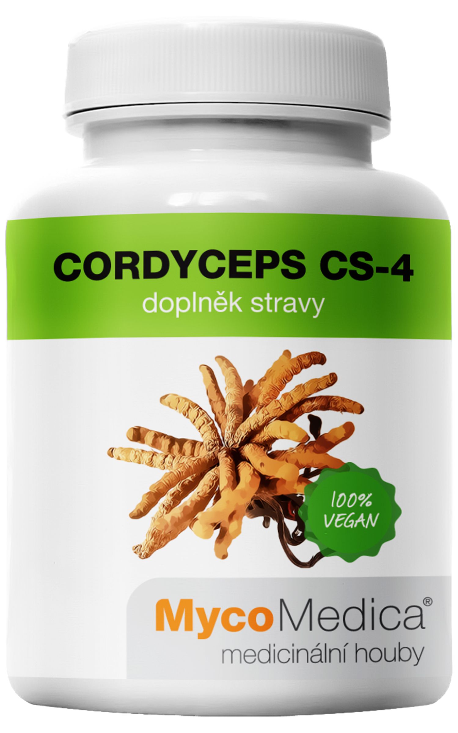 Mycomedica Cordyceps Cs-4 30 percent Vegan 500mg 90cps