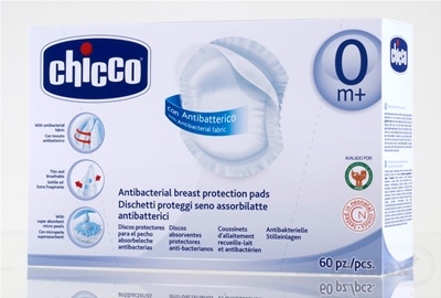 chicco Antibakteriálne tampóny do podprsenky