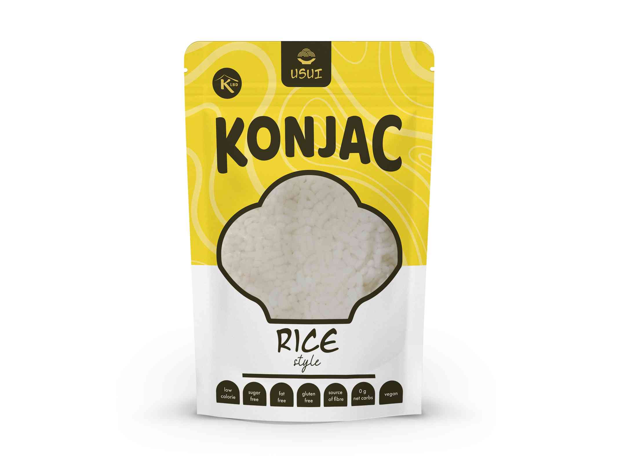 Usui konjaková ryža v náleve 270 g