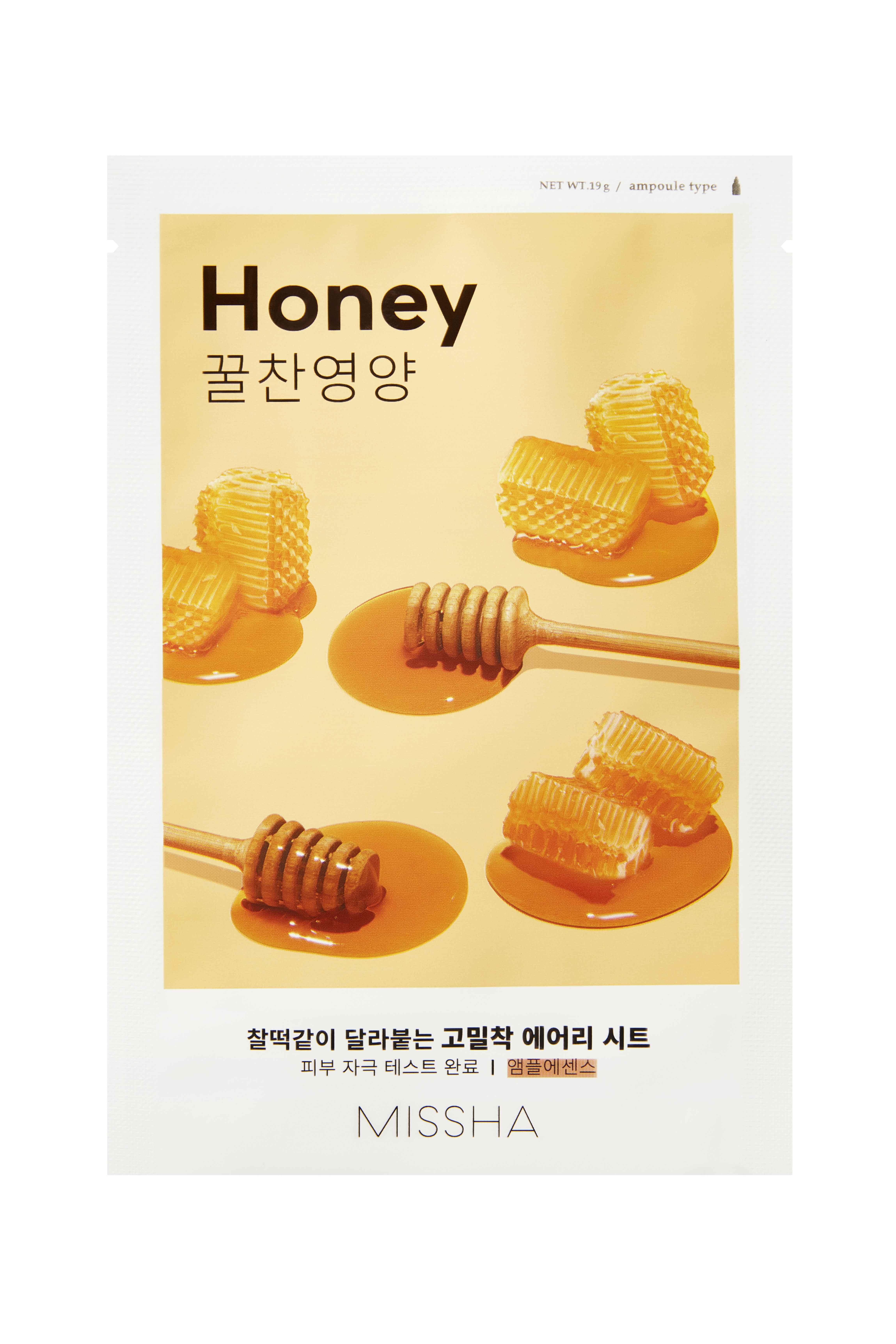 Missha Airy Fit Sheet Mask Honey 19 g  1 sheet