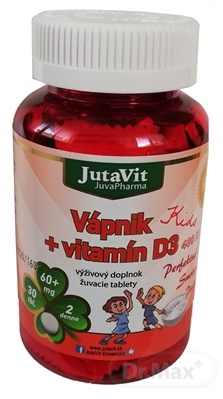 JutaVit Vápnik  vitamín D3 Kids