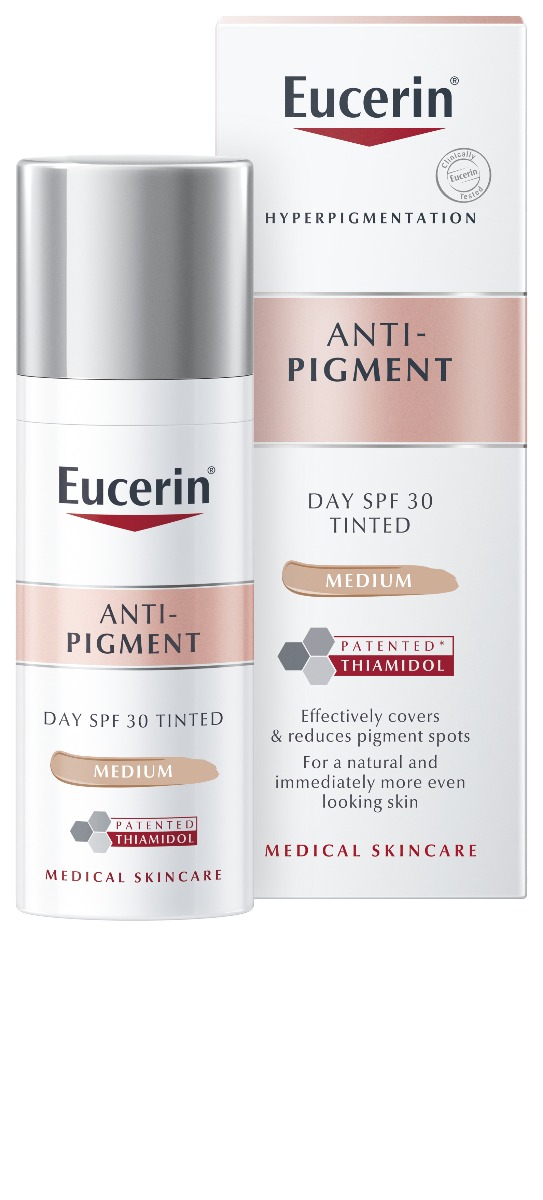 Eucerin ANTI-PIGMENT Denný krém SPF 30 - tónovaný (stredne tmavý) 50 ml