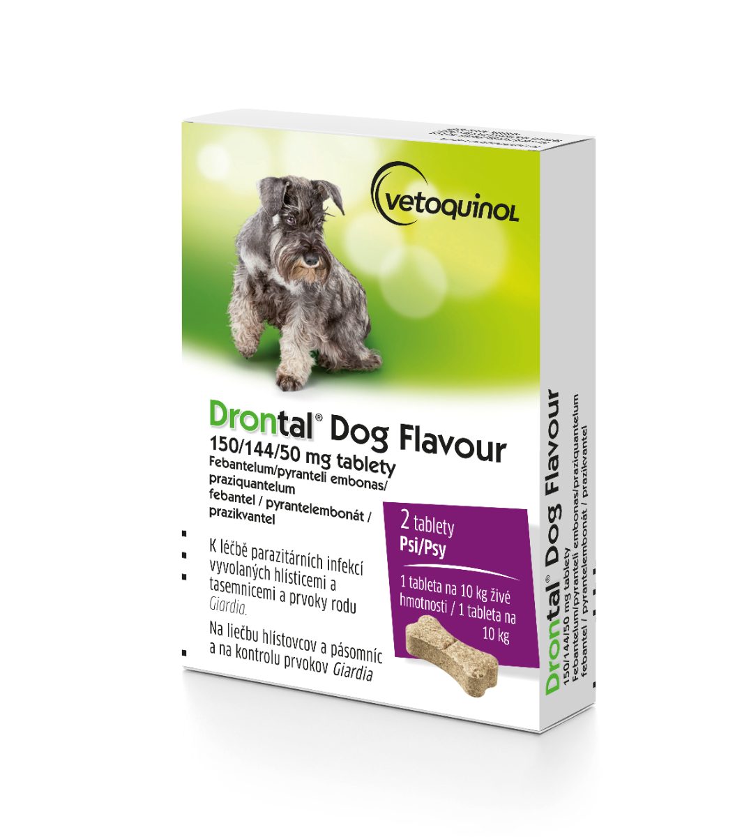 Drontal Dog Flavour 15014450 mg tablety