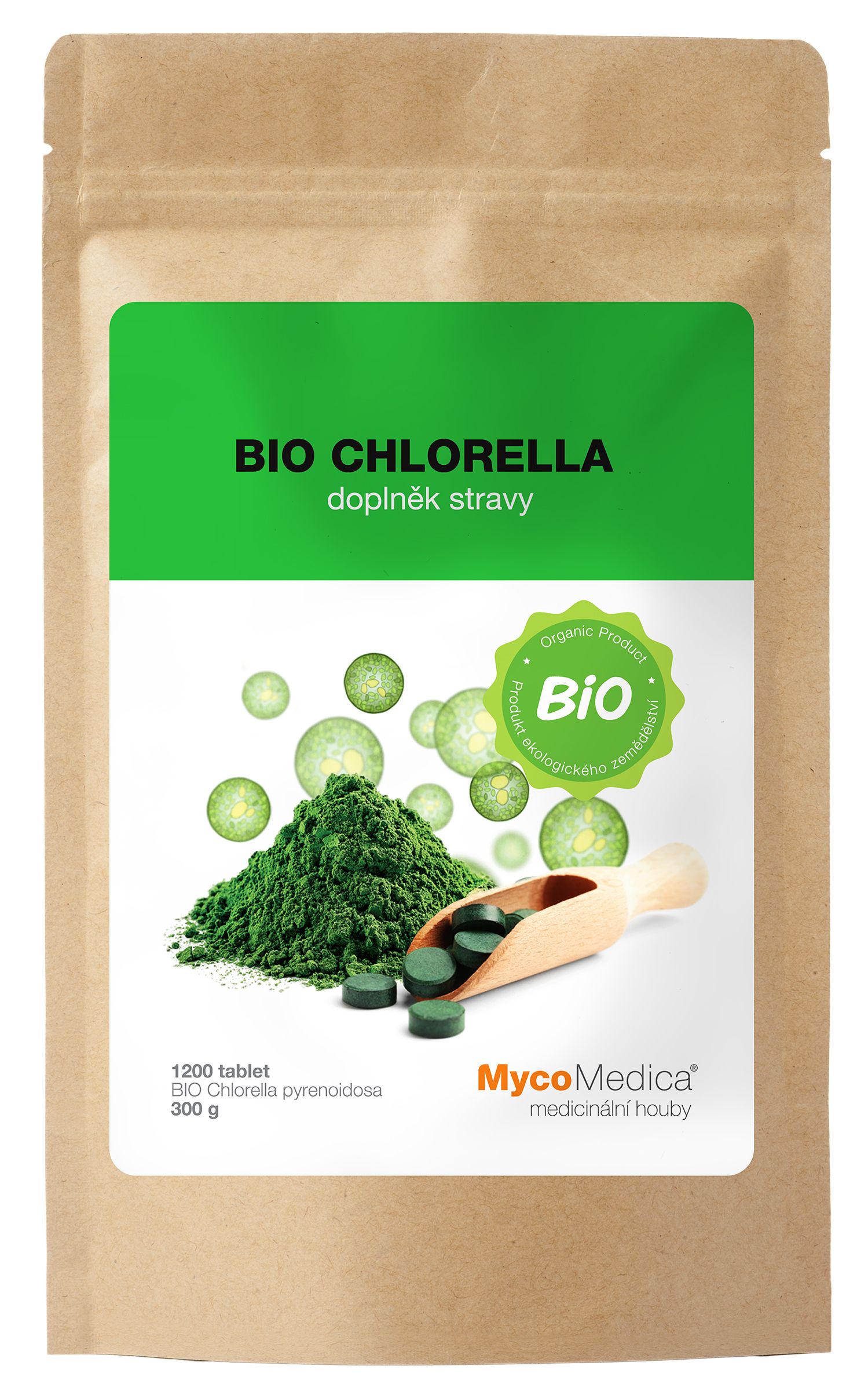 Mycomedica Bio Chlorella Tablety 250mg 300g