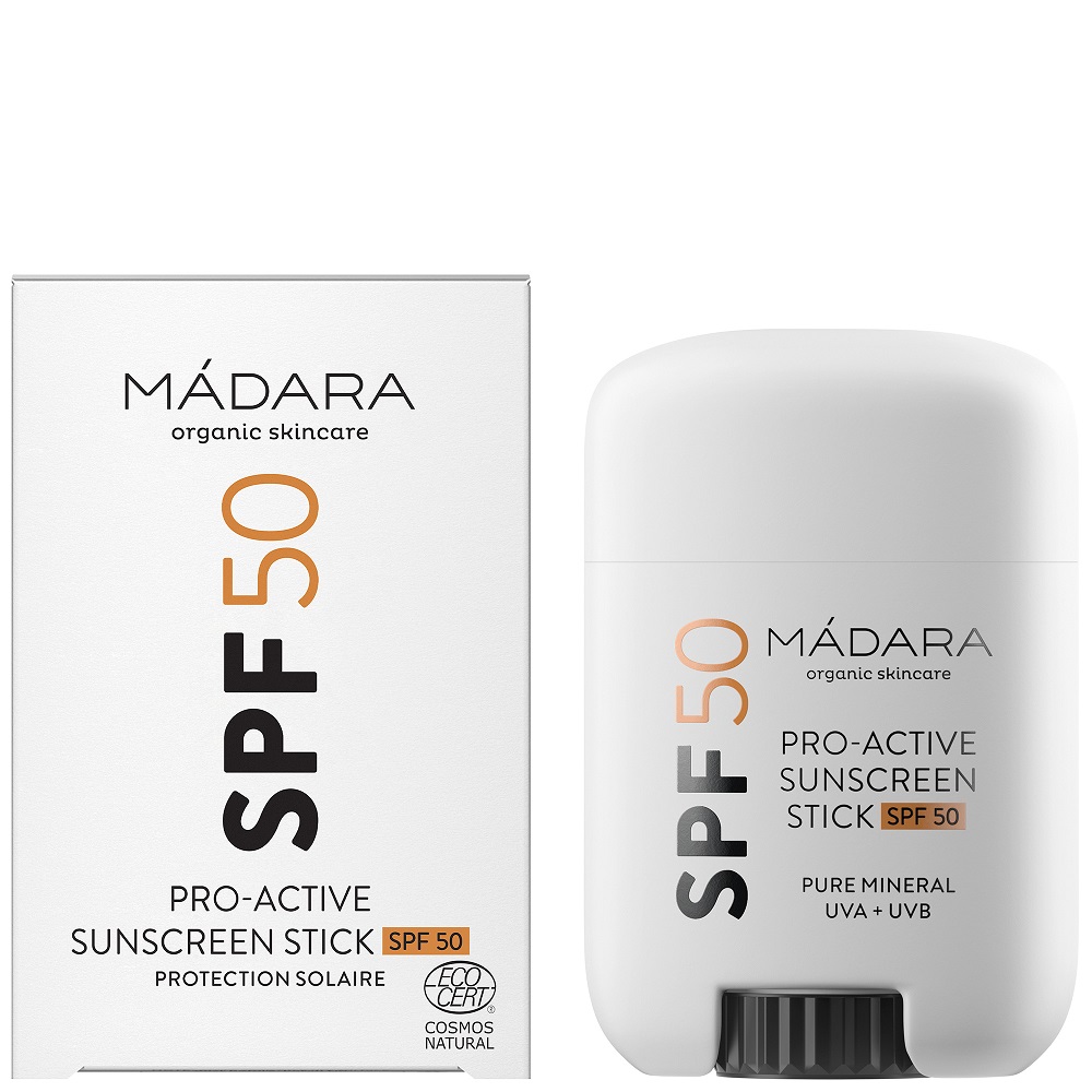 SPF50 Pro-Active Sunscreen stick ochranná tyčinka na tvár a pery