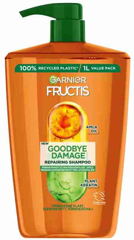 Garnier Fructis Goodbye Damage šampón na vlasy na poškodené vlasy, 1000 ml