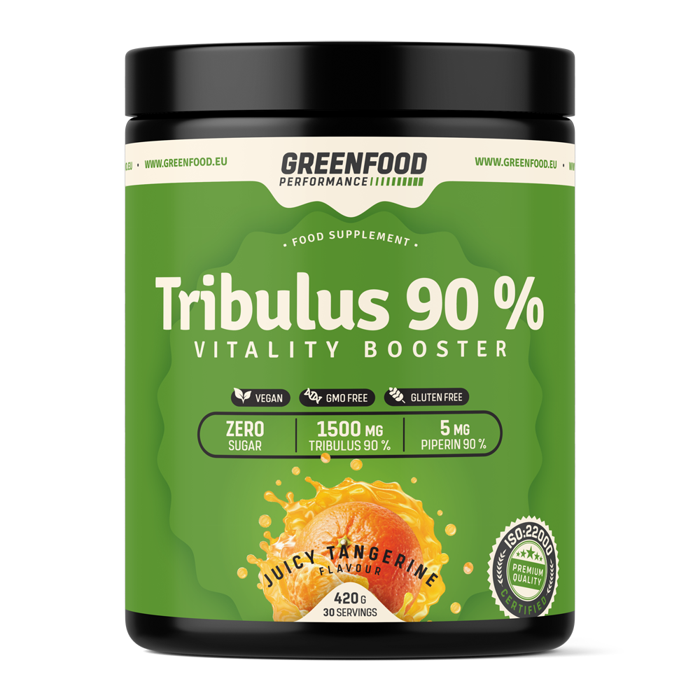 GreenFood Performance Tribulus Juicy tangerin 420g