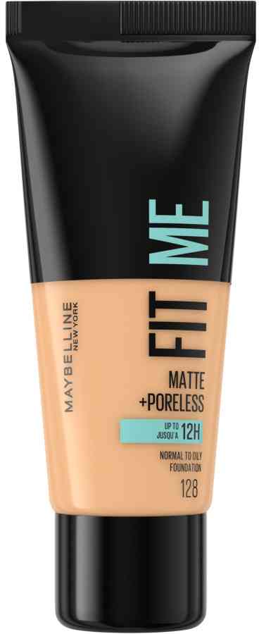 Maybelline NY Fit Me Matte and Poreless Makeup 128 zmatňujúci make-up pre normálnu a mastnú pleť 30 ml