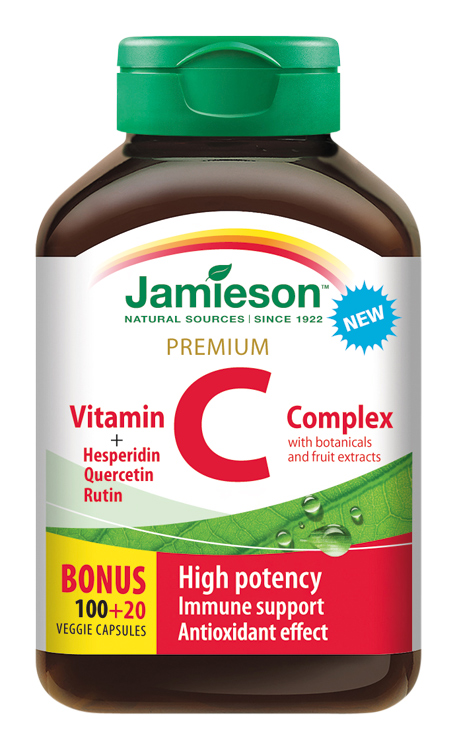 Jamieson Vitamín C PREMIUM s bioflavonoidmi 600mg