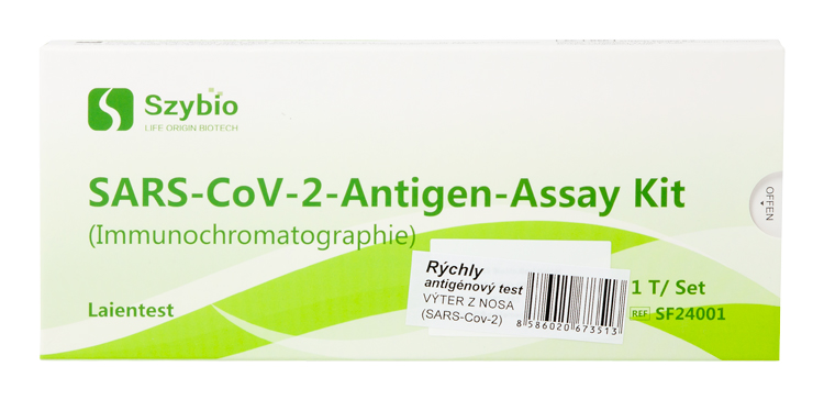 Szybio antigénový test na COVID-19 - 1ks