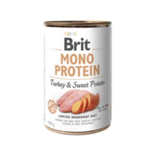 Brit Konzerva Mono Protein Turkey  Sweet Potato 400g