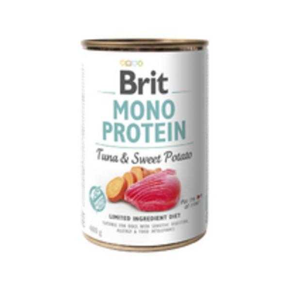 Brit Konzerva Mono Protein Tuna  Sweet Potato 400g