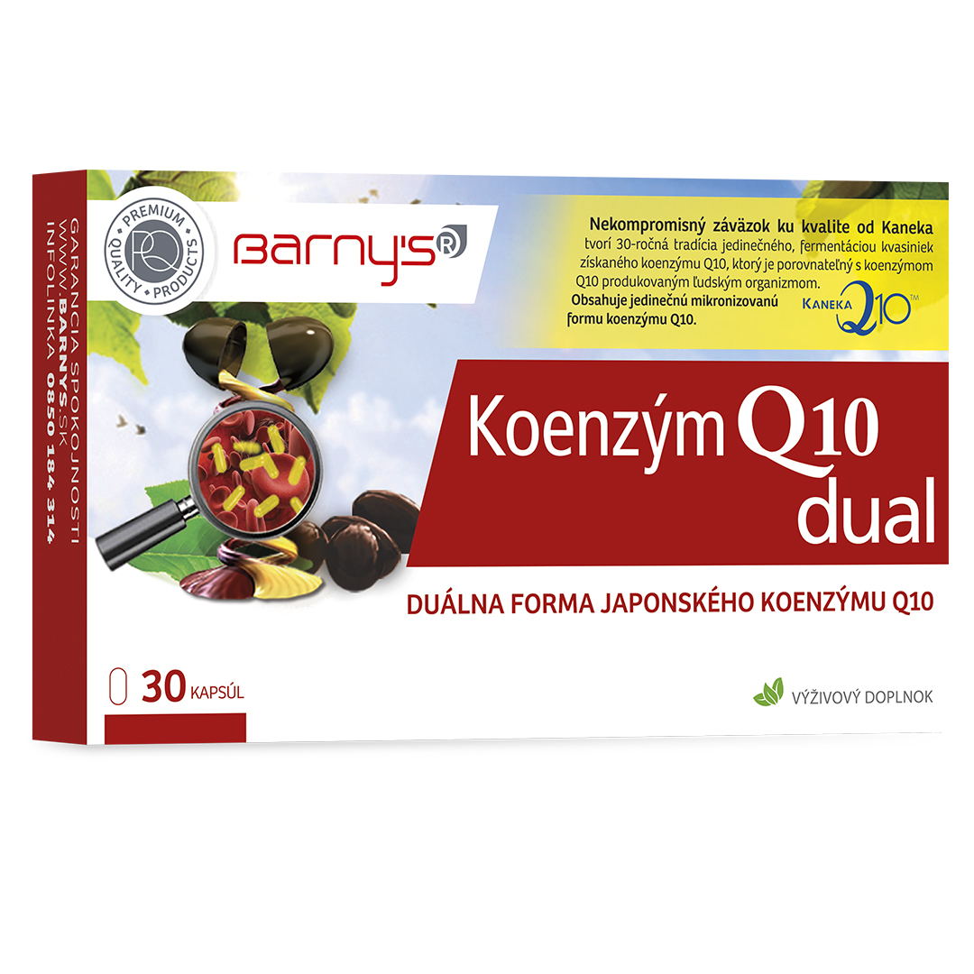 Barnys Koenzým Q10 dual 60 mg