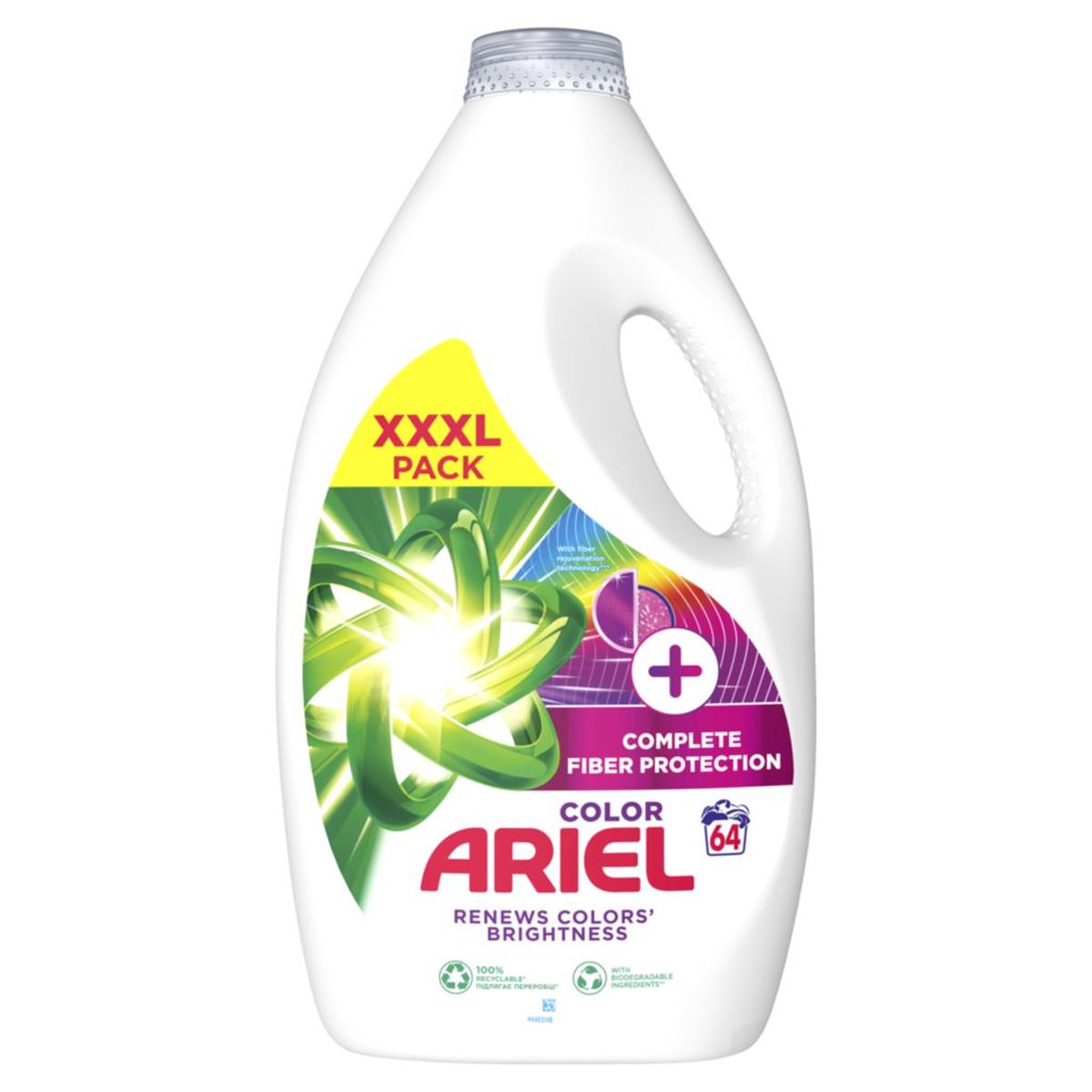 Ariel gel 3.2l 64PD Complete fiber protection