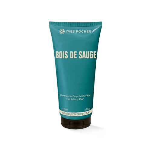 Yves Rocher Bois De Sauge Shg Telo A Vlasy 200ml - šampón na vlasy