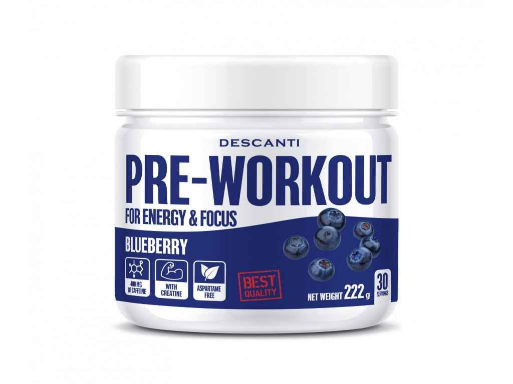 DESCANTI Pre-Workout Blueberry 222g