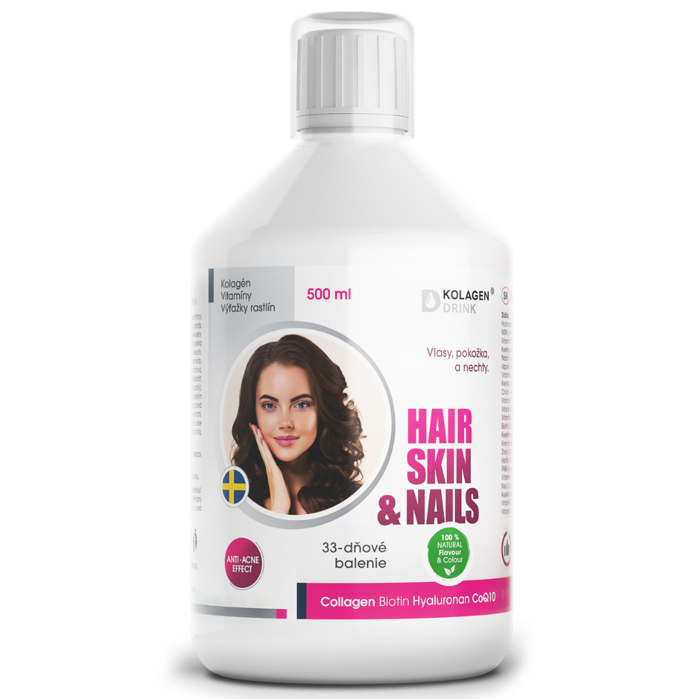 KolagenDrink HAIR, SKIN  NAILS výživový doplnok na vlasy, pokožku a nechty
