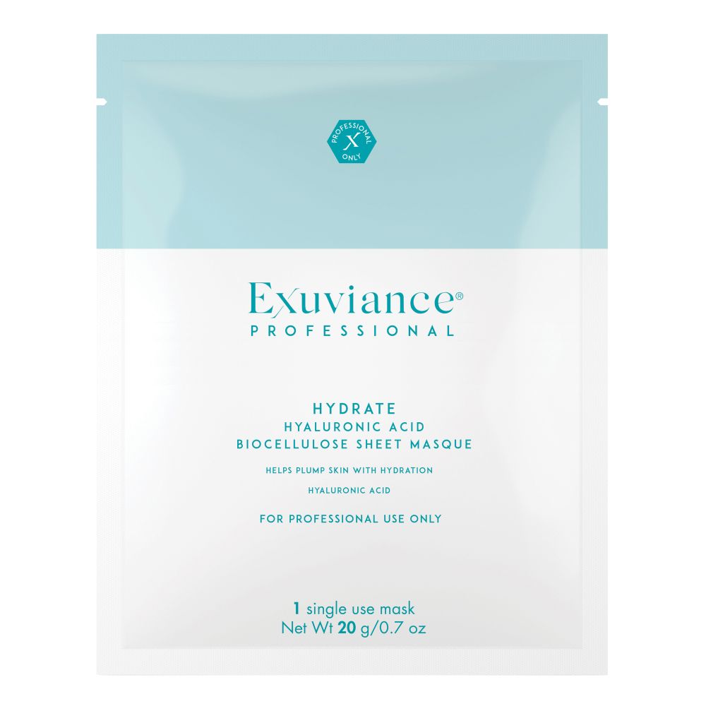 EXUVIANCE HYDRATE HYALURONIC ACID BIOCELLULOSE SHEET MASQUE 20 G