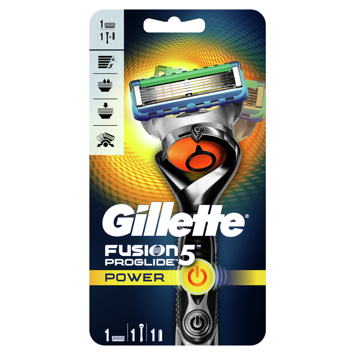 Gillette Fusion Proglide Power Strojček  1 hlavica