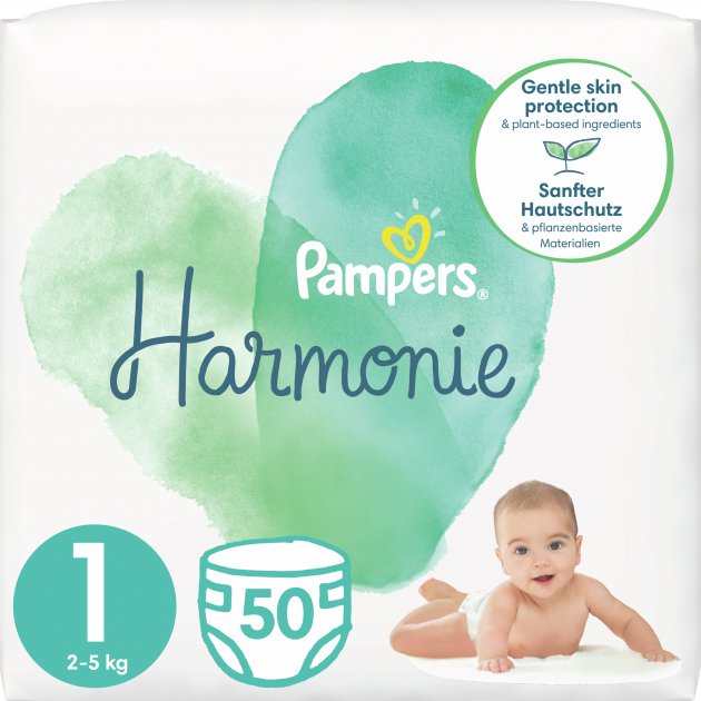 Pampers Harmonie 1 50ks (2-5kg)
