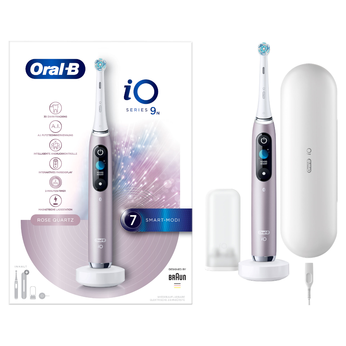 Oral B iO Series 9 Rose Elektrická zubná kefka