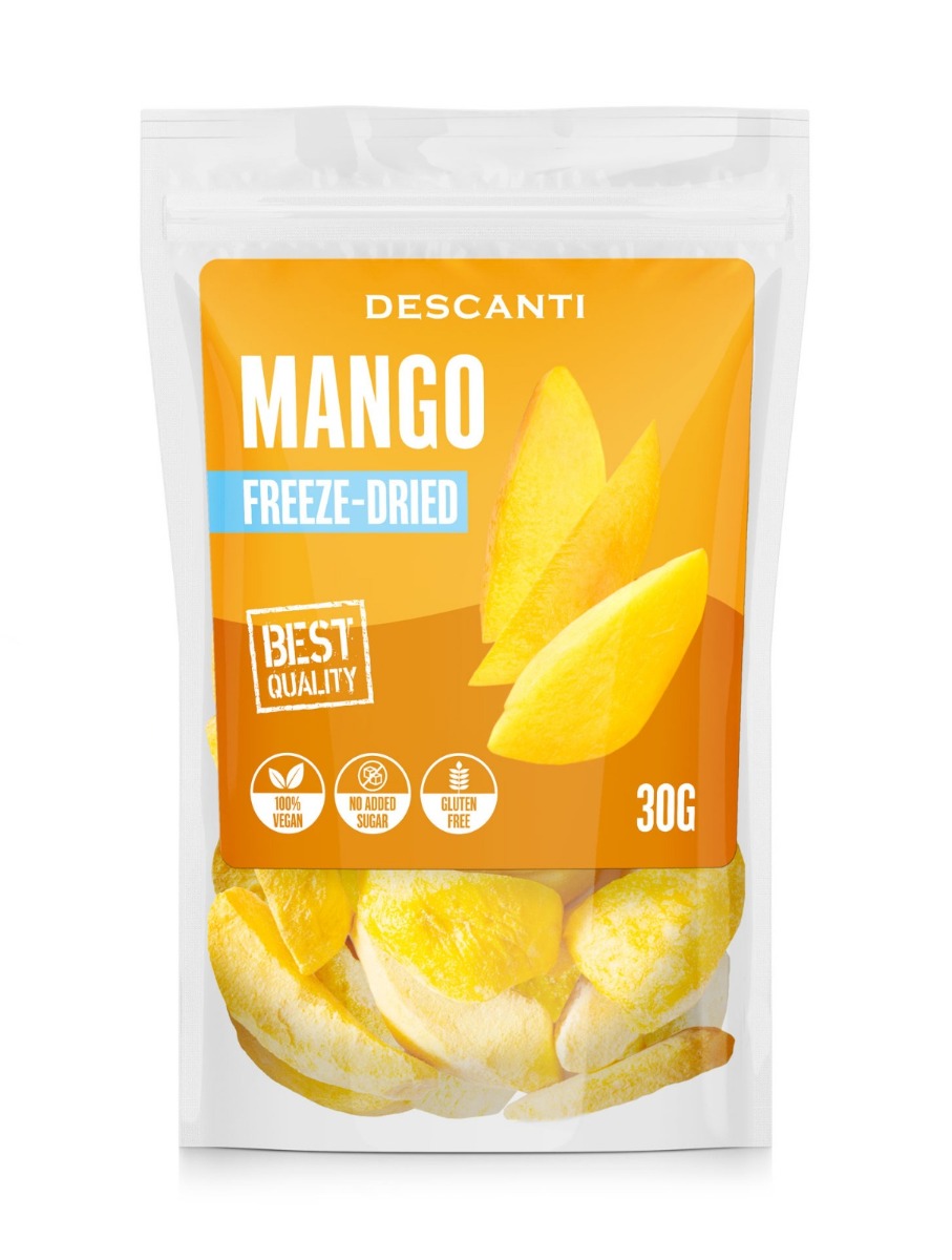 Descanti lyofilizované mango