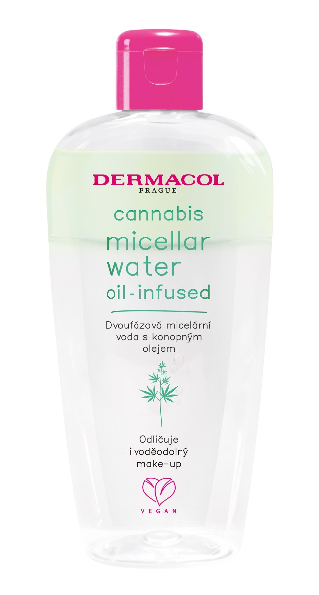 Dermacol Cannabis dvojfázová micelárna voda