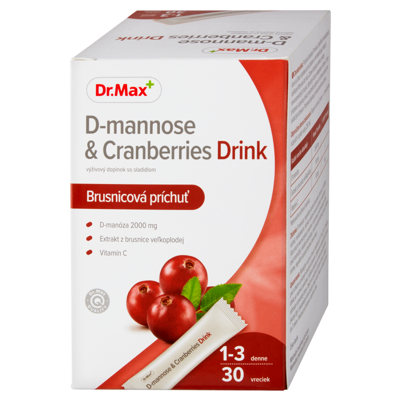 Dr.Max D-mannose  Cranberries Drink
