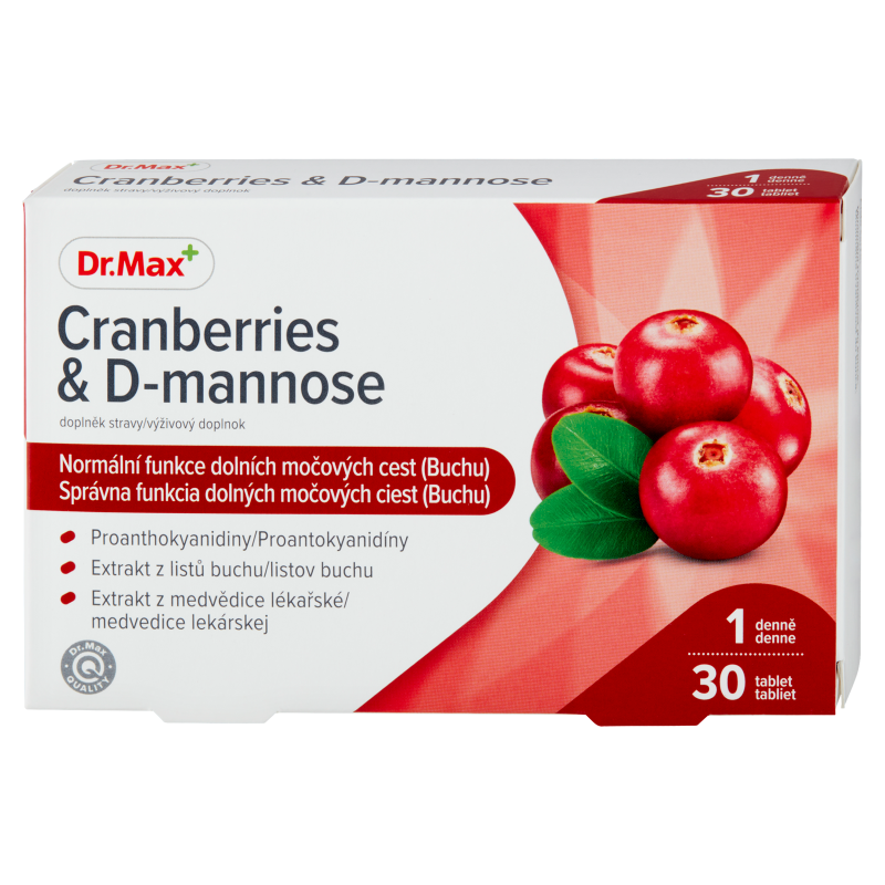 Dr.Max Cranberries  D-mannose