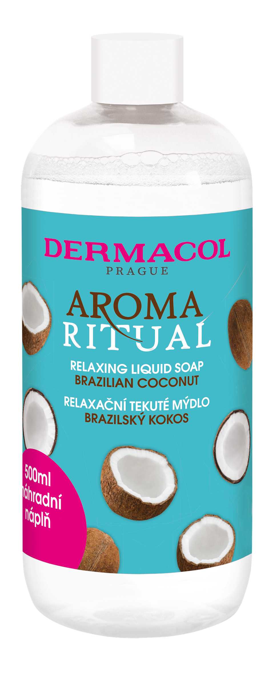 Dermacol Aroma Ritual tekuté mydlo brazilský kokos - náhradná náplň