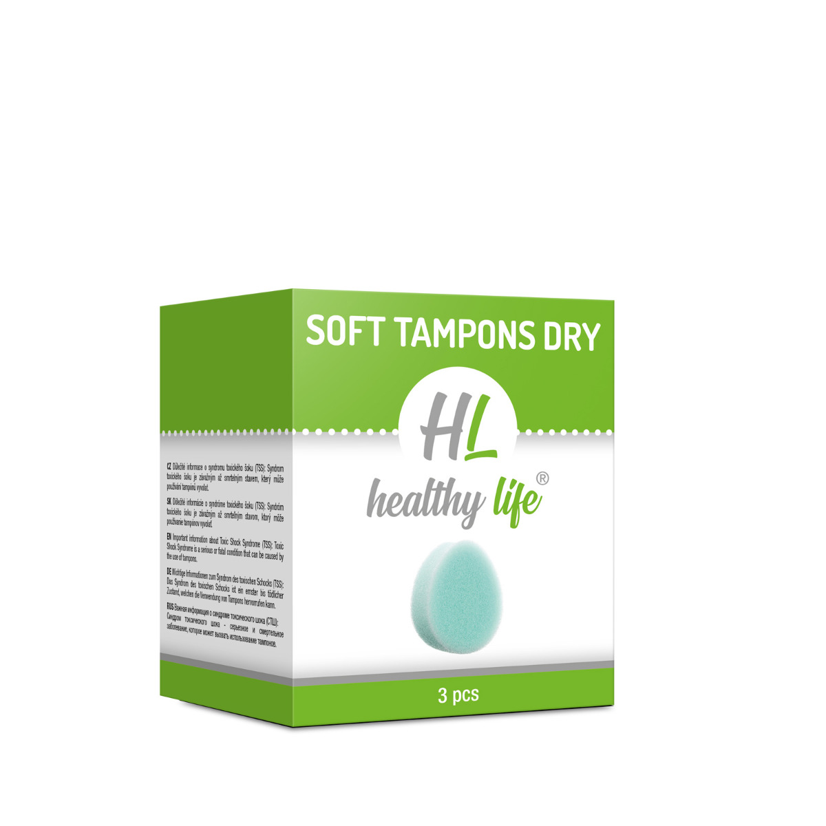 Healthy Life - Tampón Soft Dry mini pack